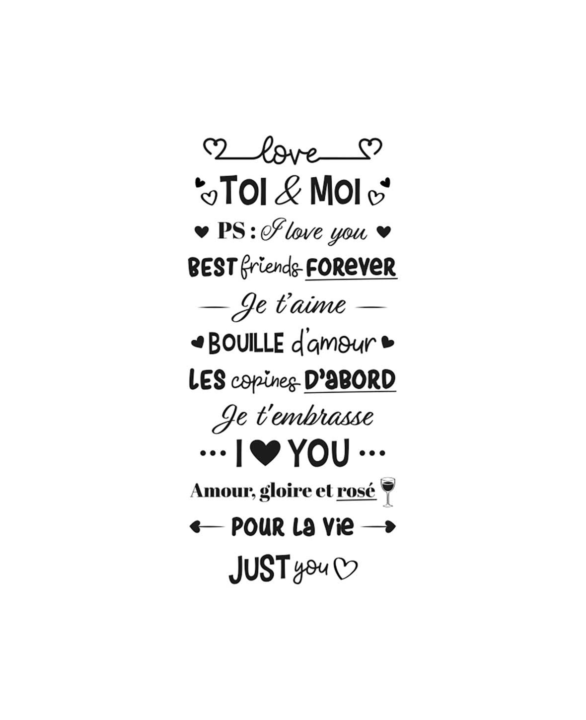 Roll' stamp Love
