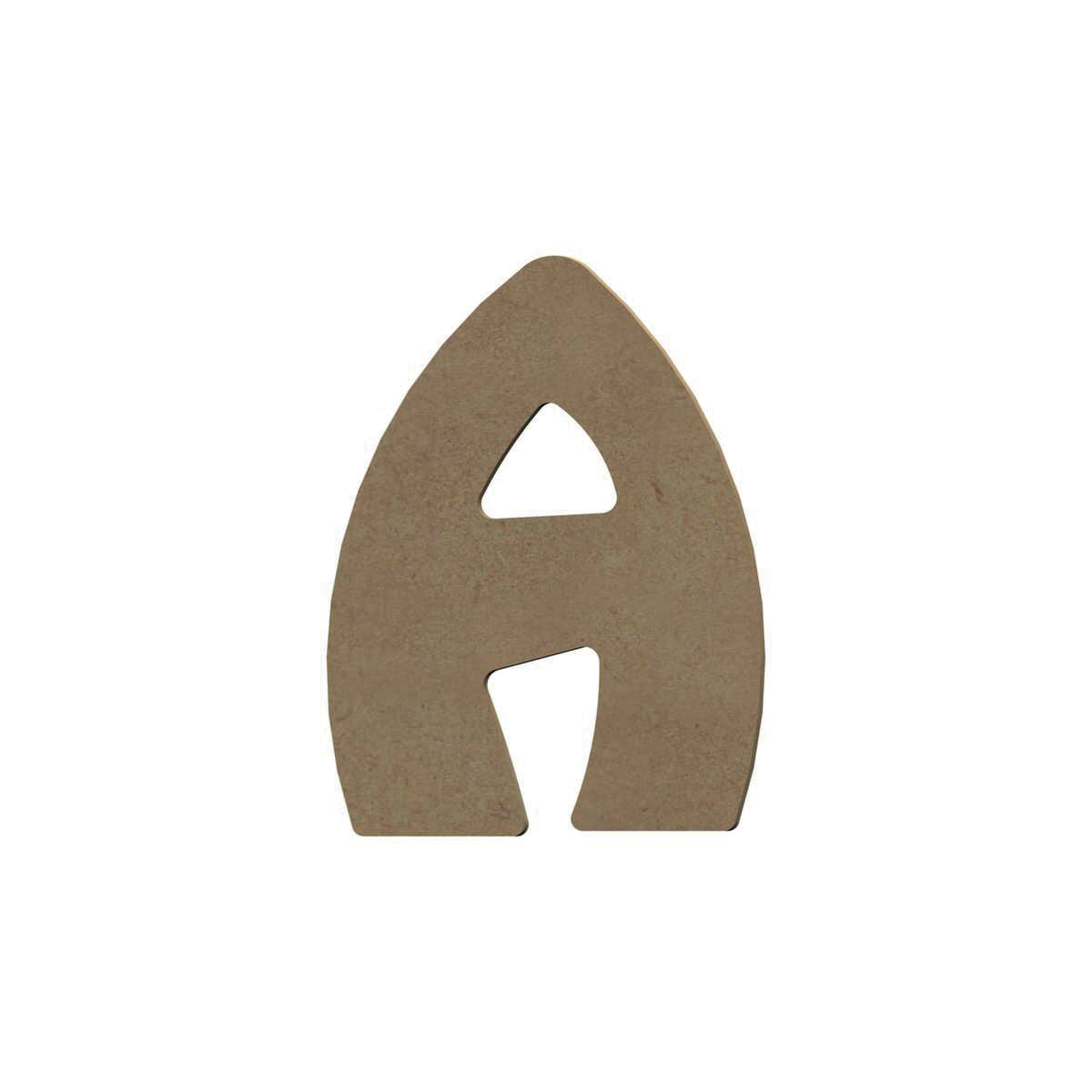 MDF natural, A, height 8cm