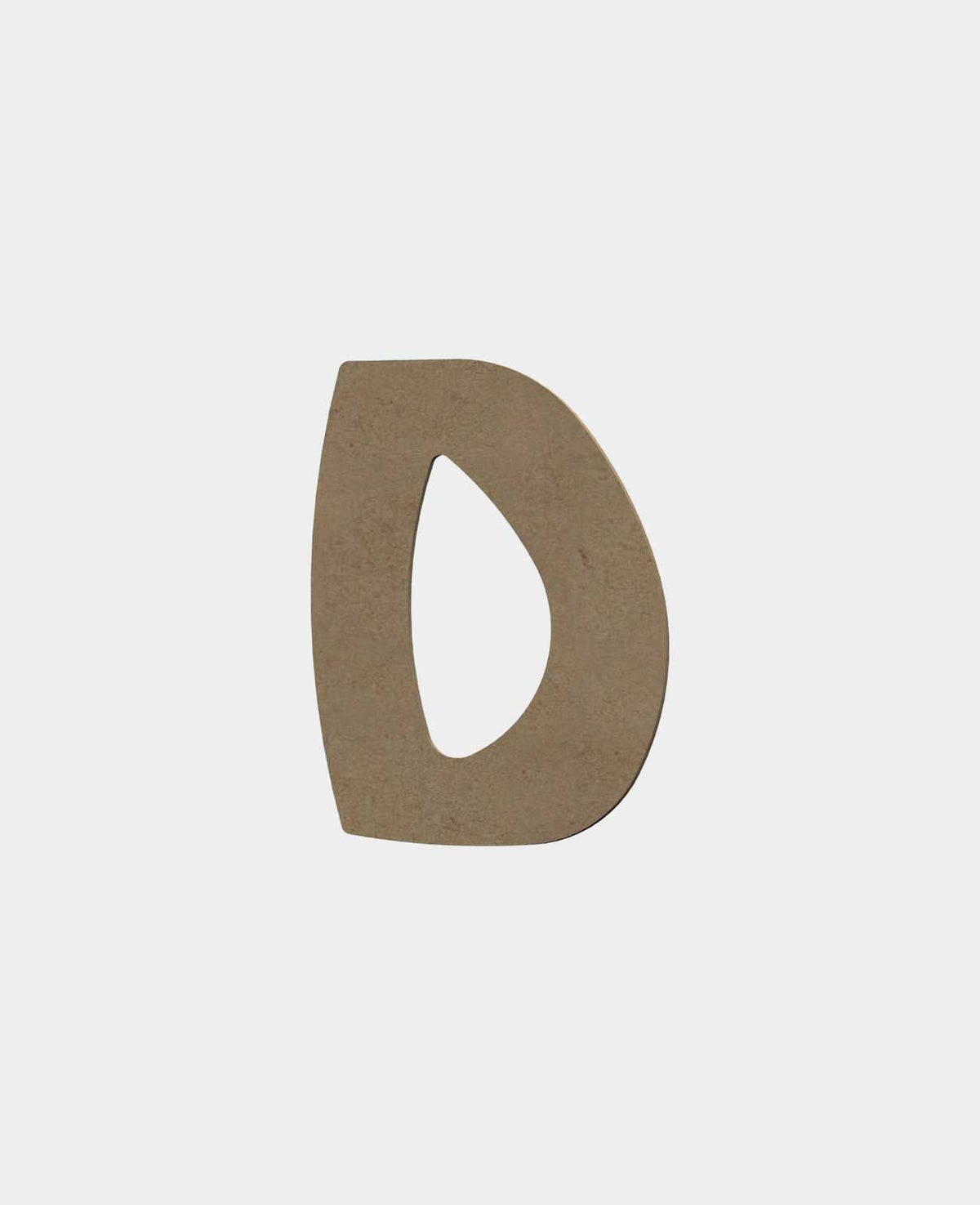 MDF natural, D, Height 8cm