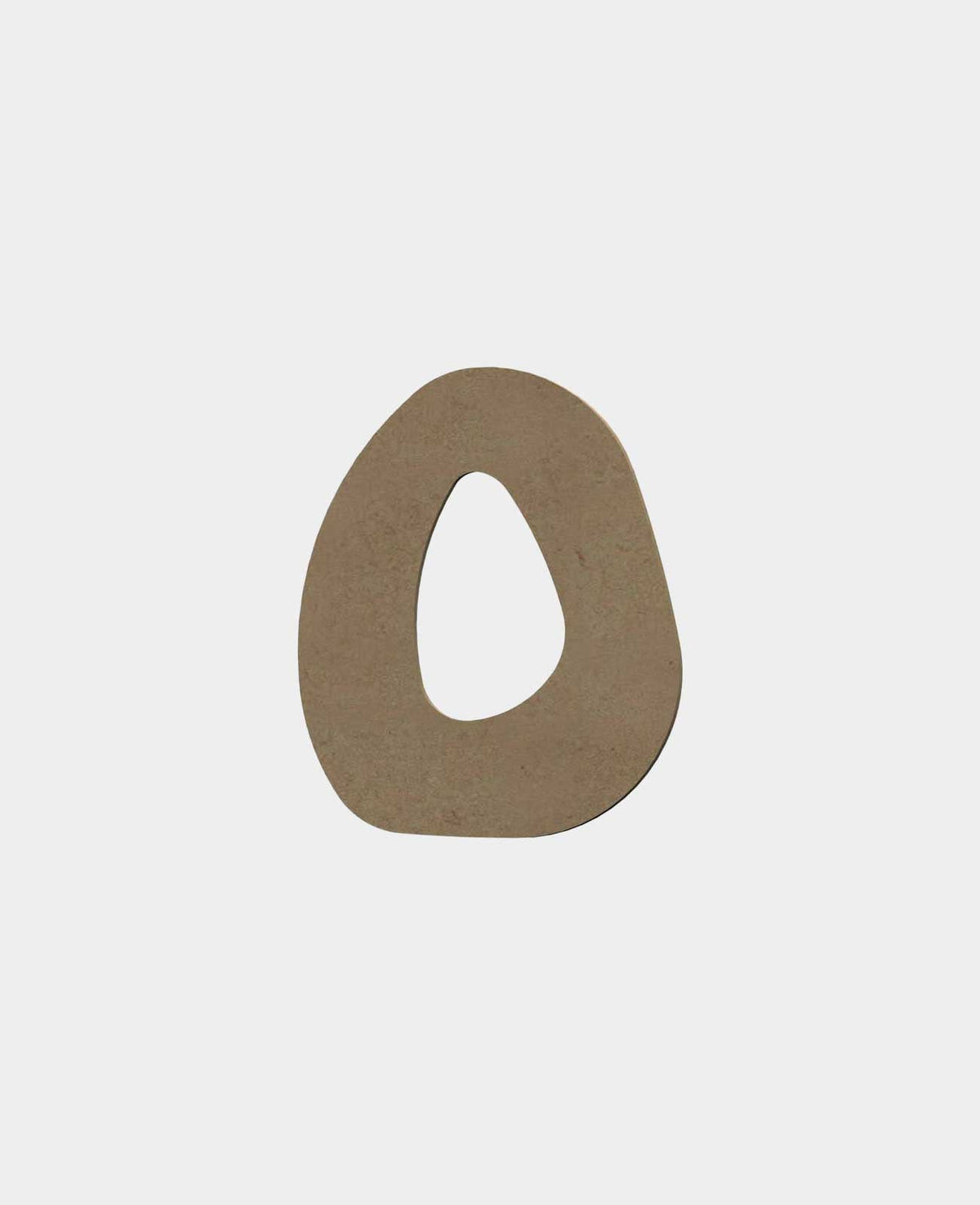 MDF natur, O, Höhe 8cm
