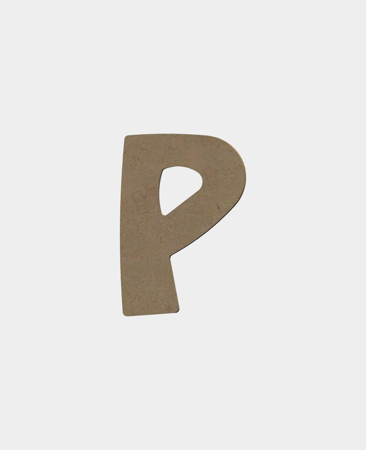 MDF natur, P, Höhe 8cm