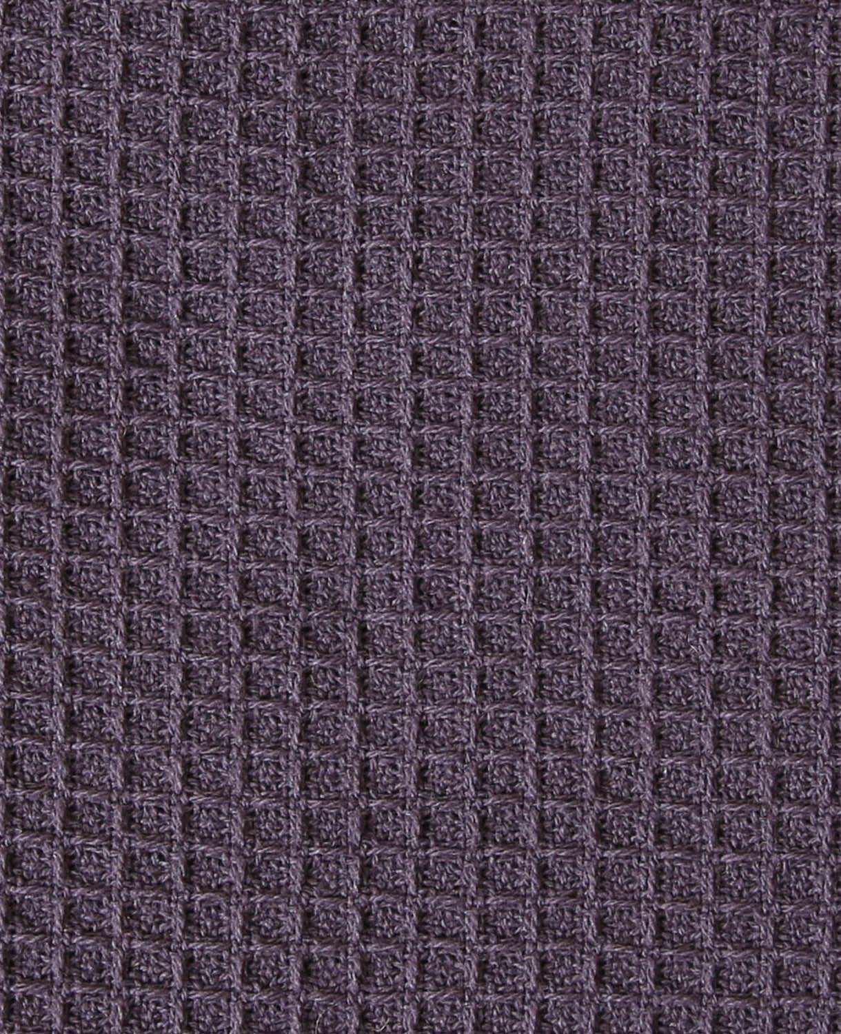 Serviette, gaufrée, bleu foncé
