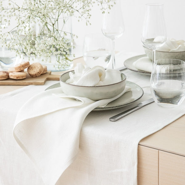 Tablecloth, ecru, 150x240cm