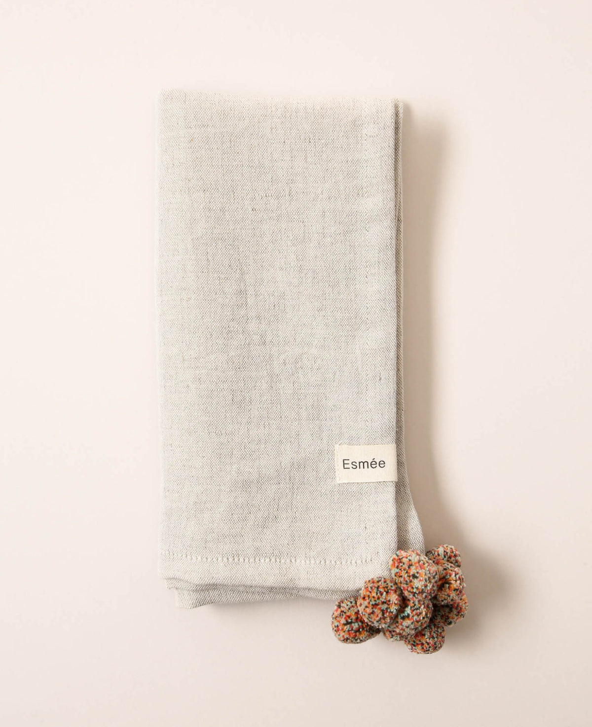 Cleo Serviette Douce, Pompon, 45x45