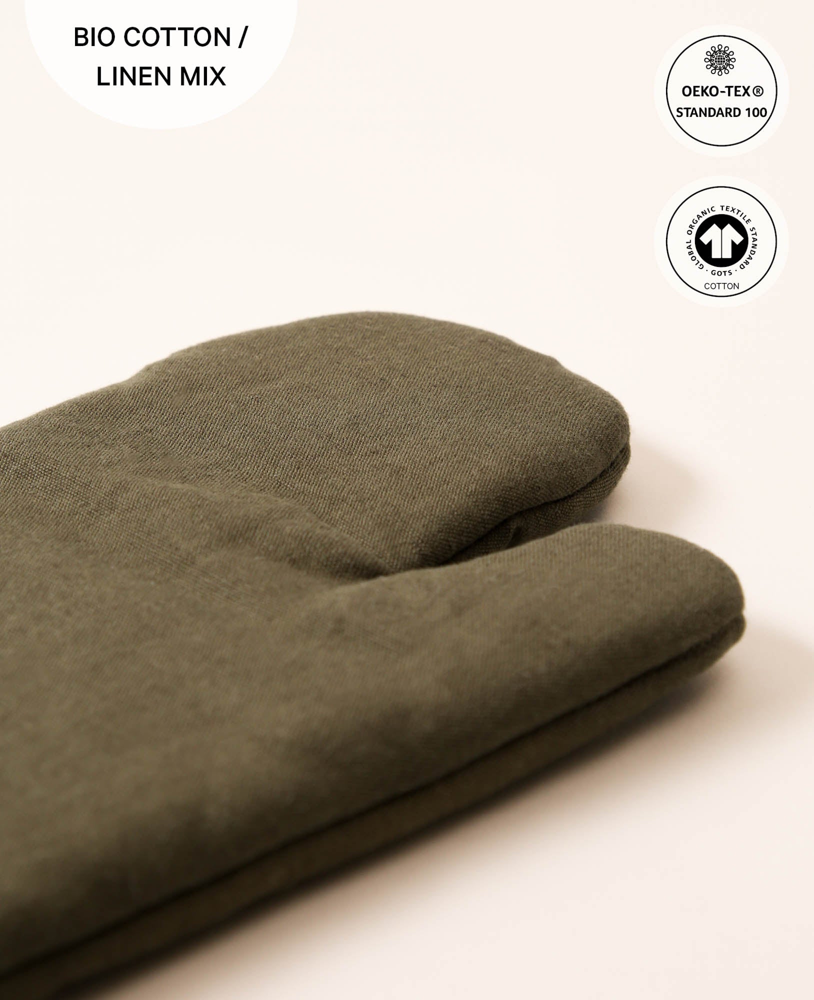 Nura Gant de four, olive