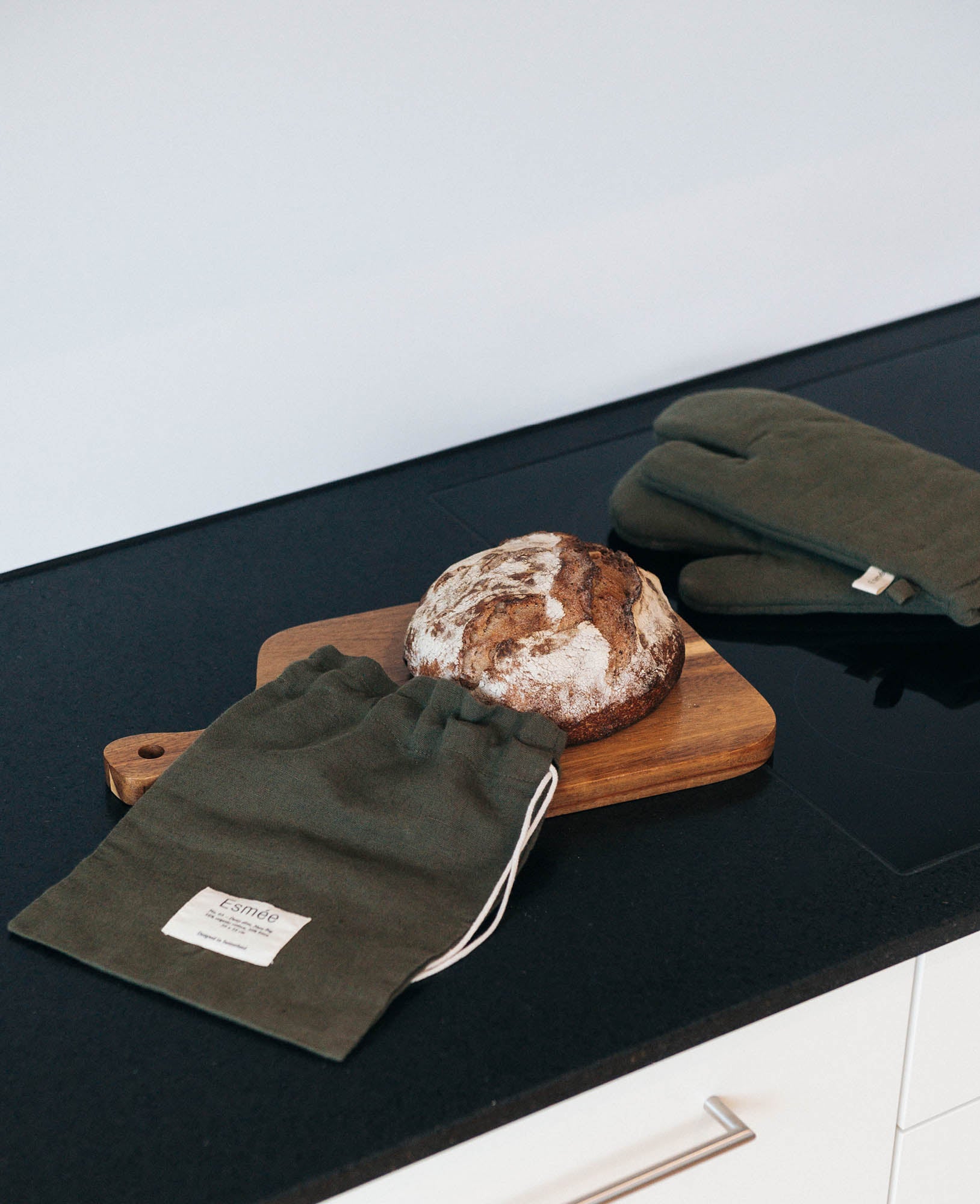Nura Gant de four, olive