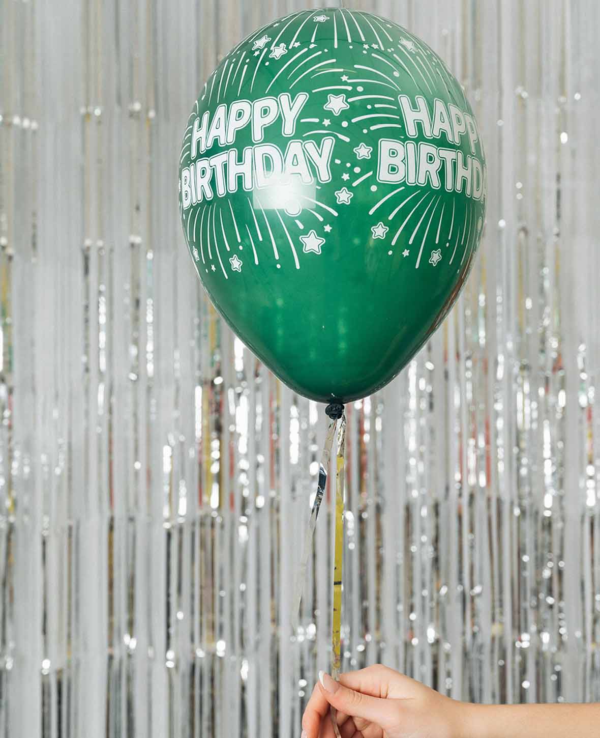 Balloons Happy Birthday, 27 cm, Colorful, 6 pcs.