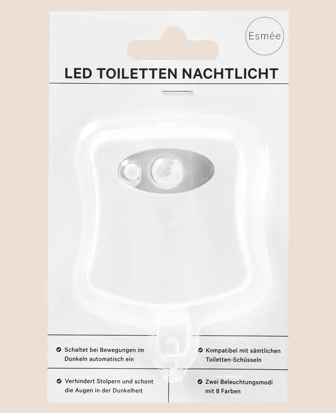Veilleuse LED pour toilettes