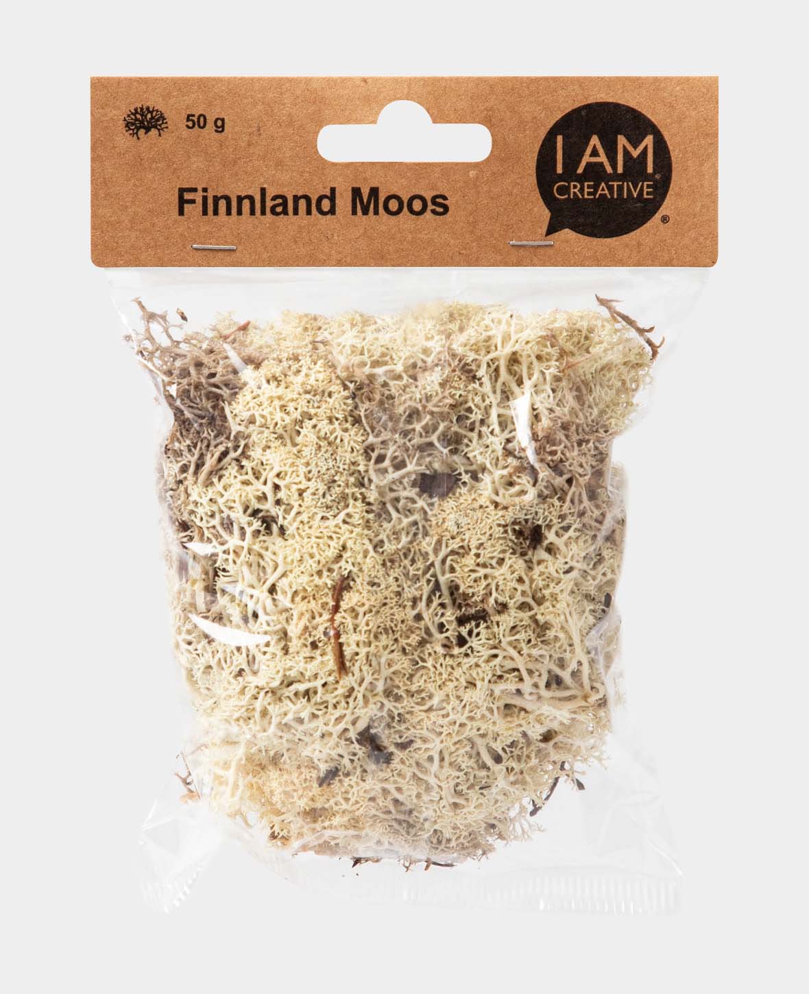 Finnland Moos, Dekorationen, Nachhaltige Blumendekoration, natur, 50 g