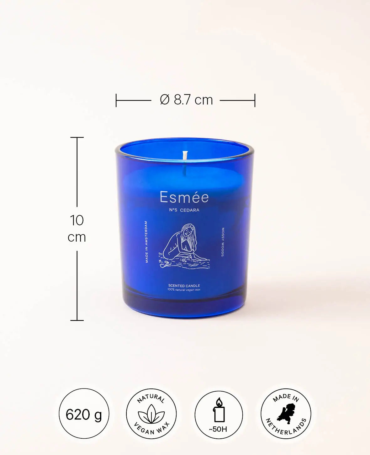 NO 5 CEDARA DUFTKERZE, 280G