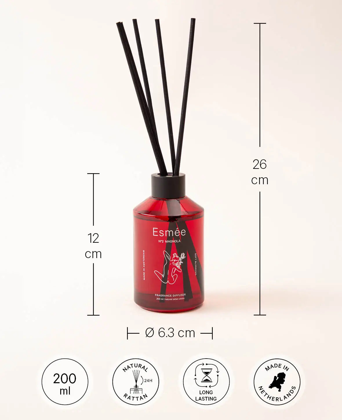 NO 2 MAGNOLIA DIFFUSER, 200ML