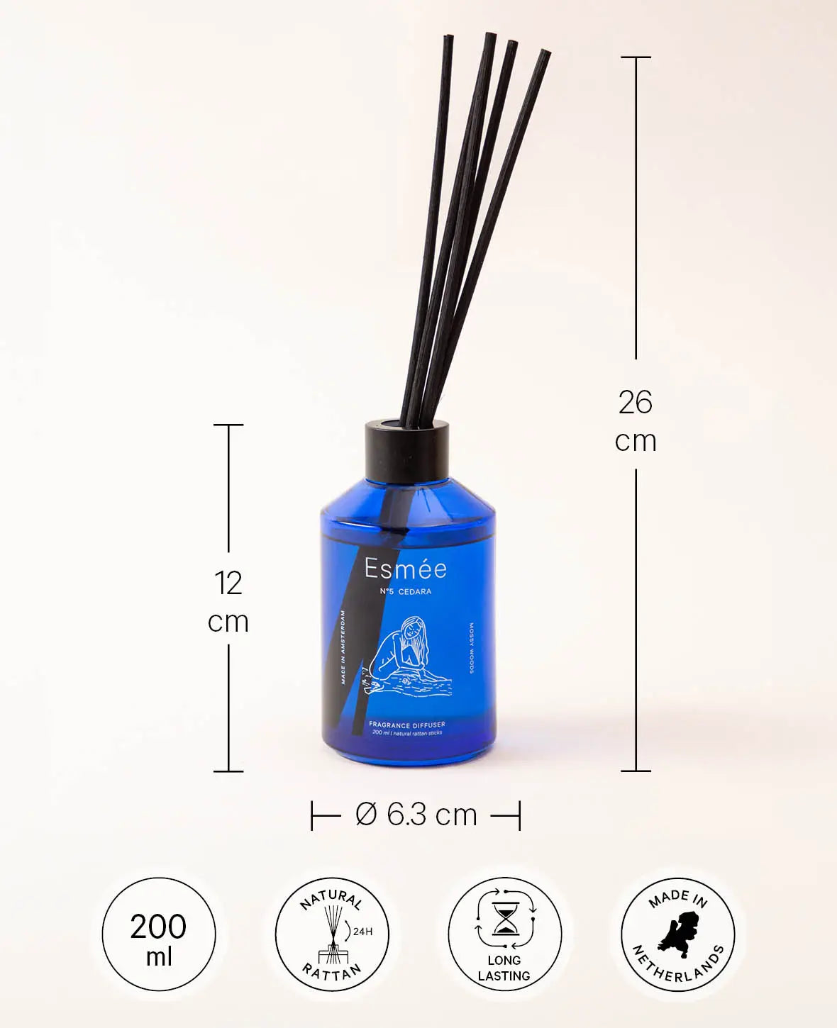NO 5 CEDARA DIFFUSER, 200ML