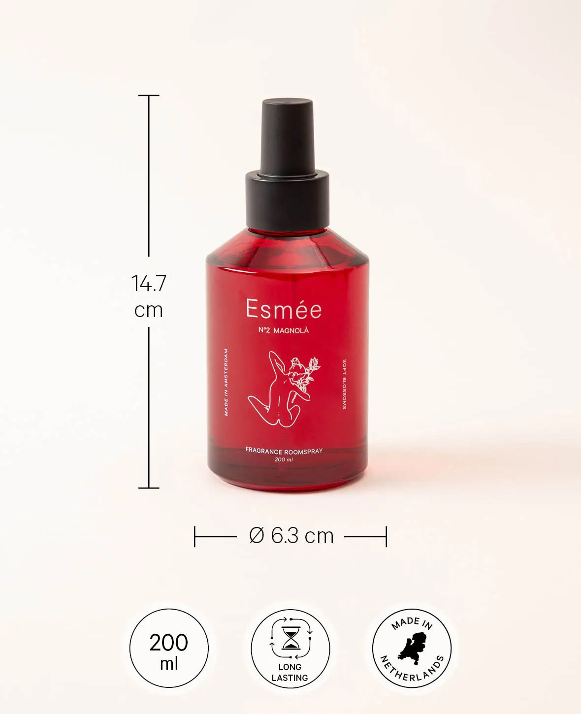 NO 2 MAGNOLIA ROOM SPRAY, 200ML