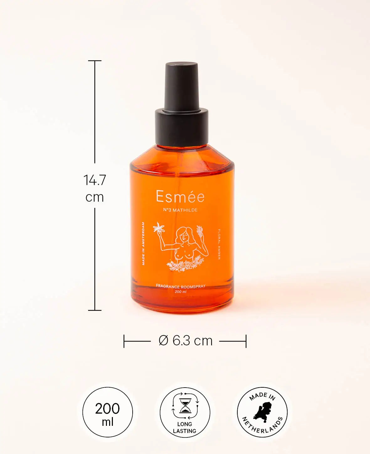 NO 3 MATHILDE RAUMSPRAY, 200ML