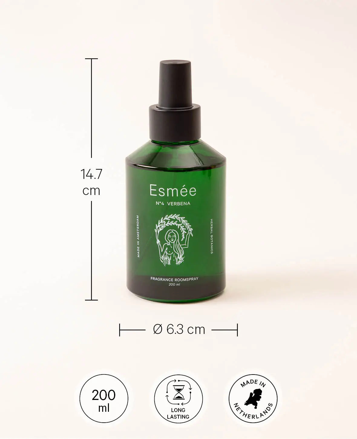 NO 4 VERBENA RAUMSPRAY, 200ML