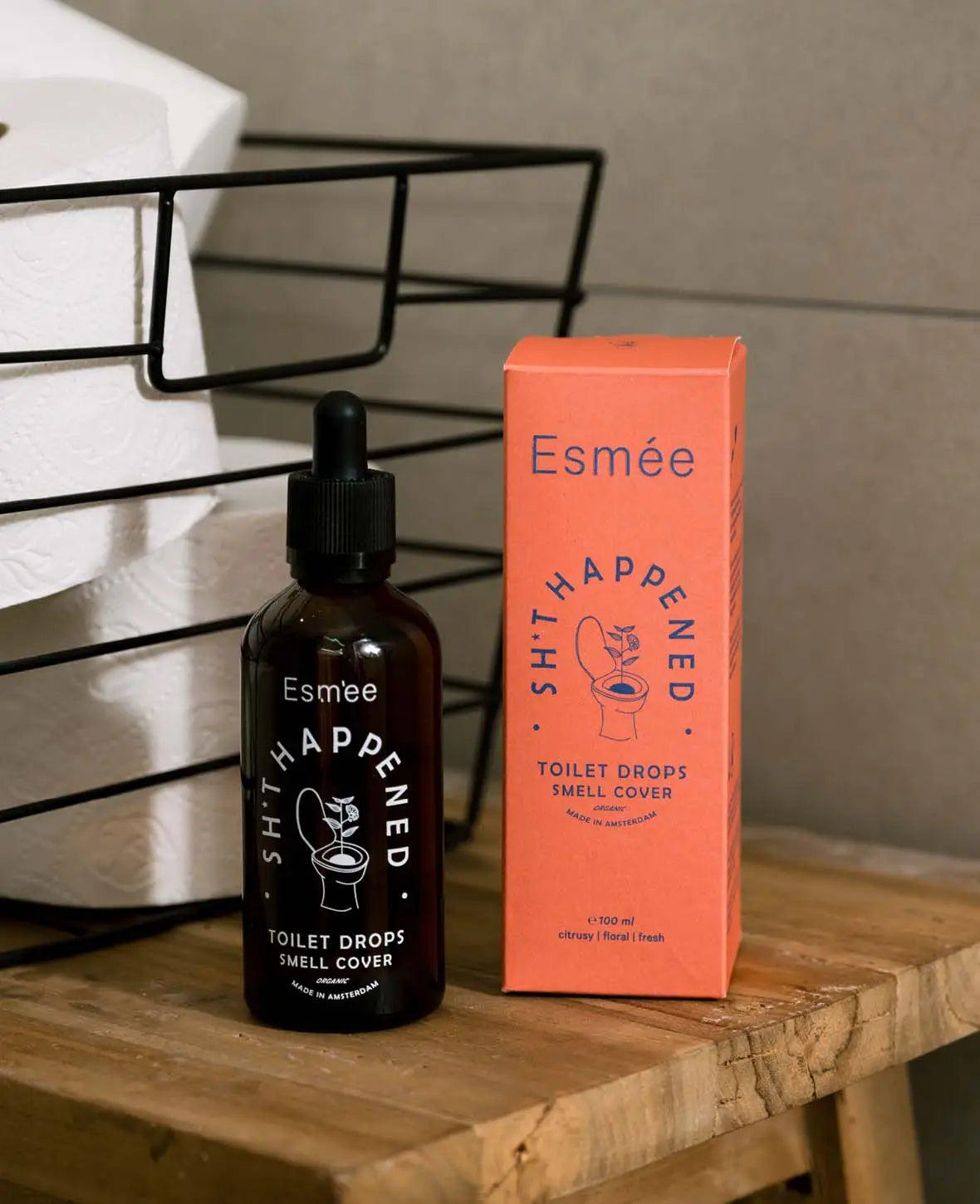 *SHIT HAPPENED GOUTTES POUR TOILETTES, 100ML