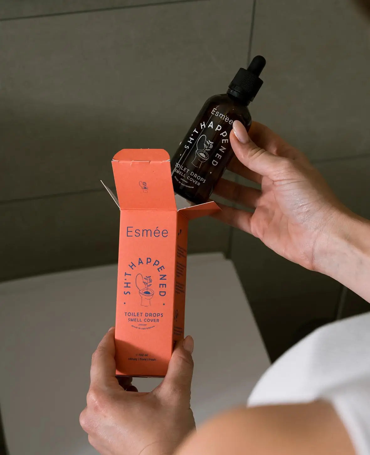 *SHIT HAPPENED GOUTTES POUR TOILETTES, 100ML