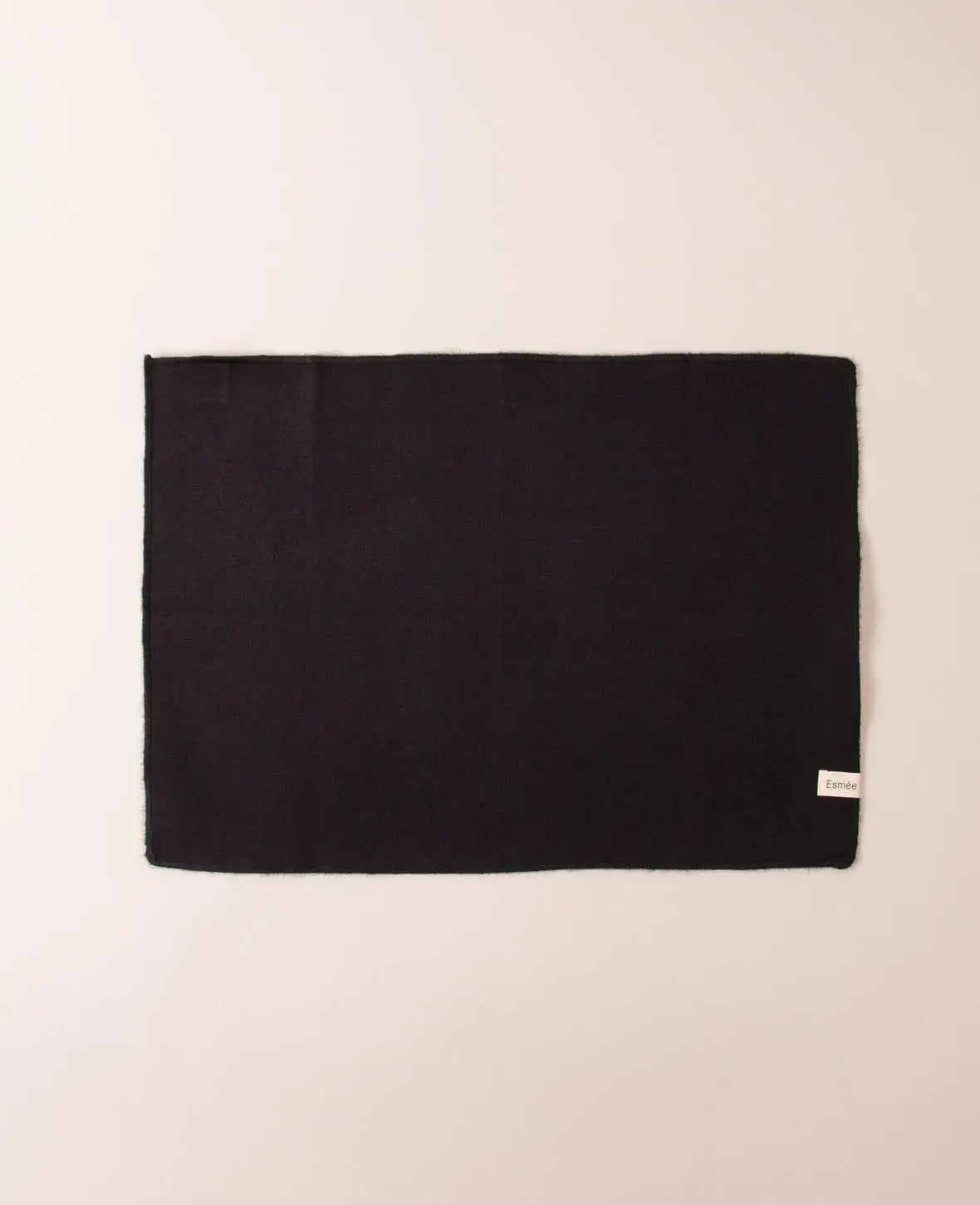 MANI PLACEMAT BLACK, 2 PCS AT 33 X 50 CM
