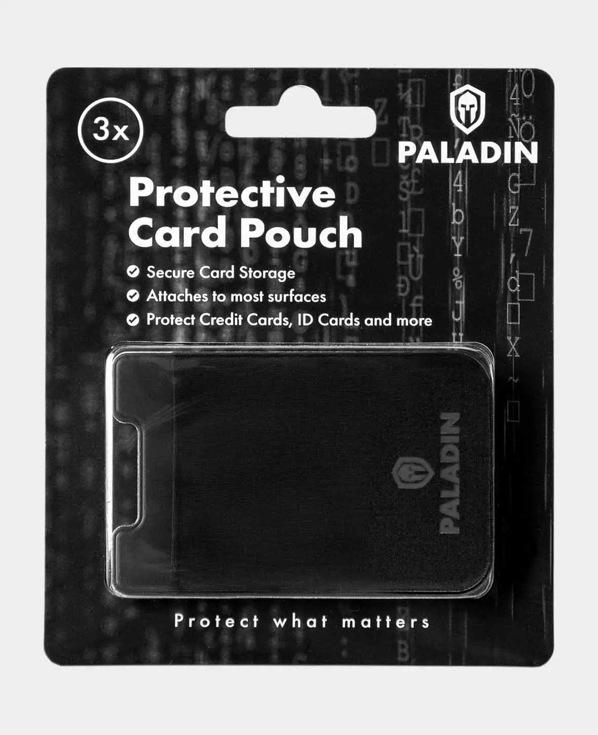 Paladin Card Sleeves, 3 pieces