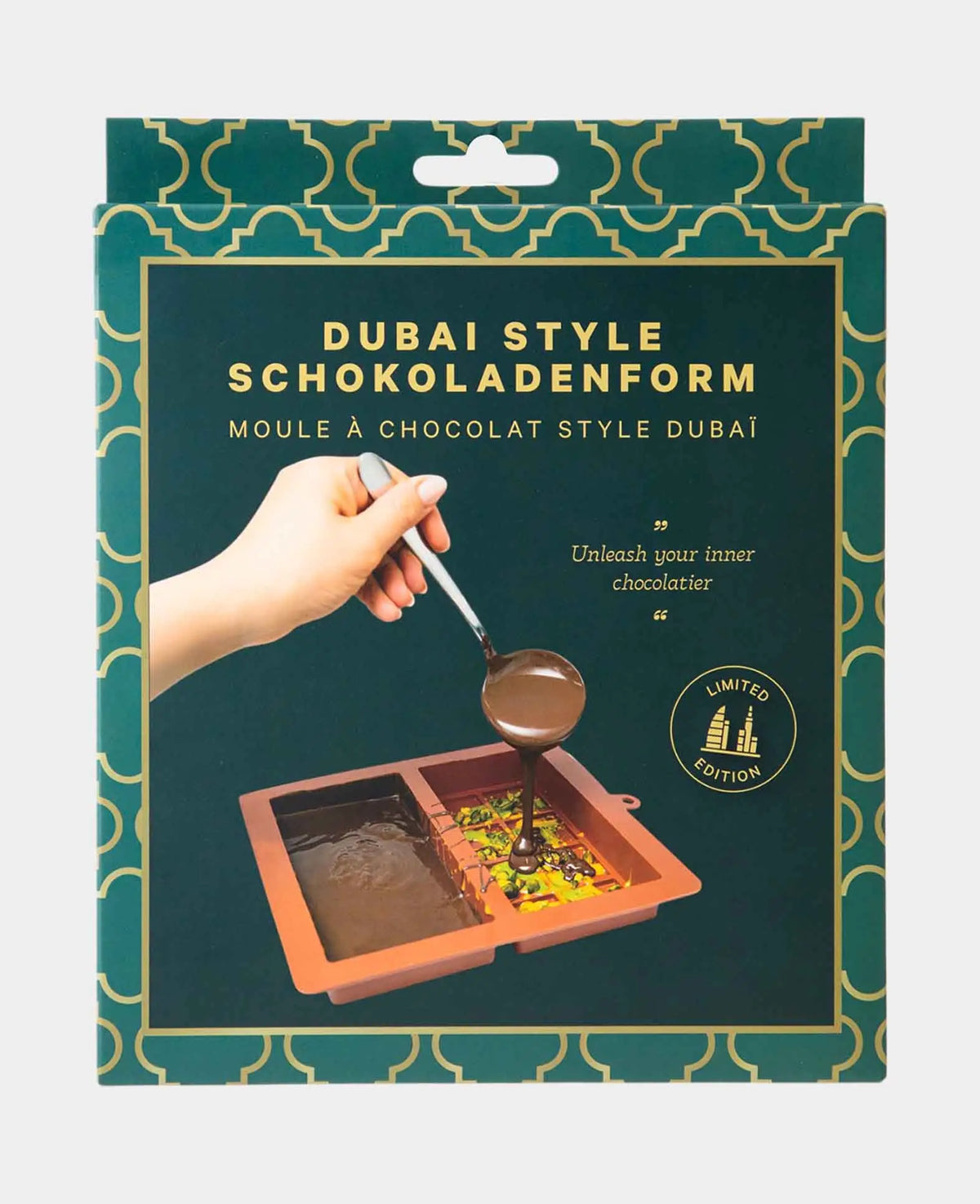 *Schokoladenform für Dubai Schokolade