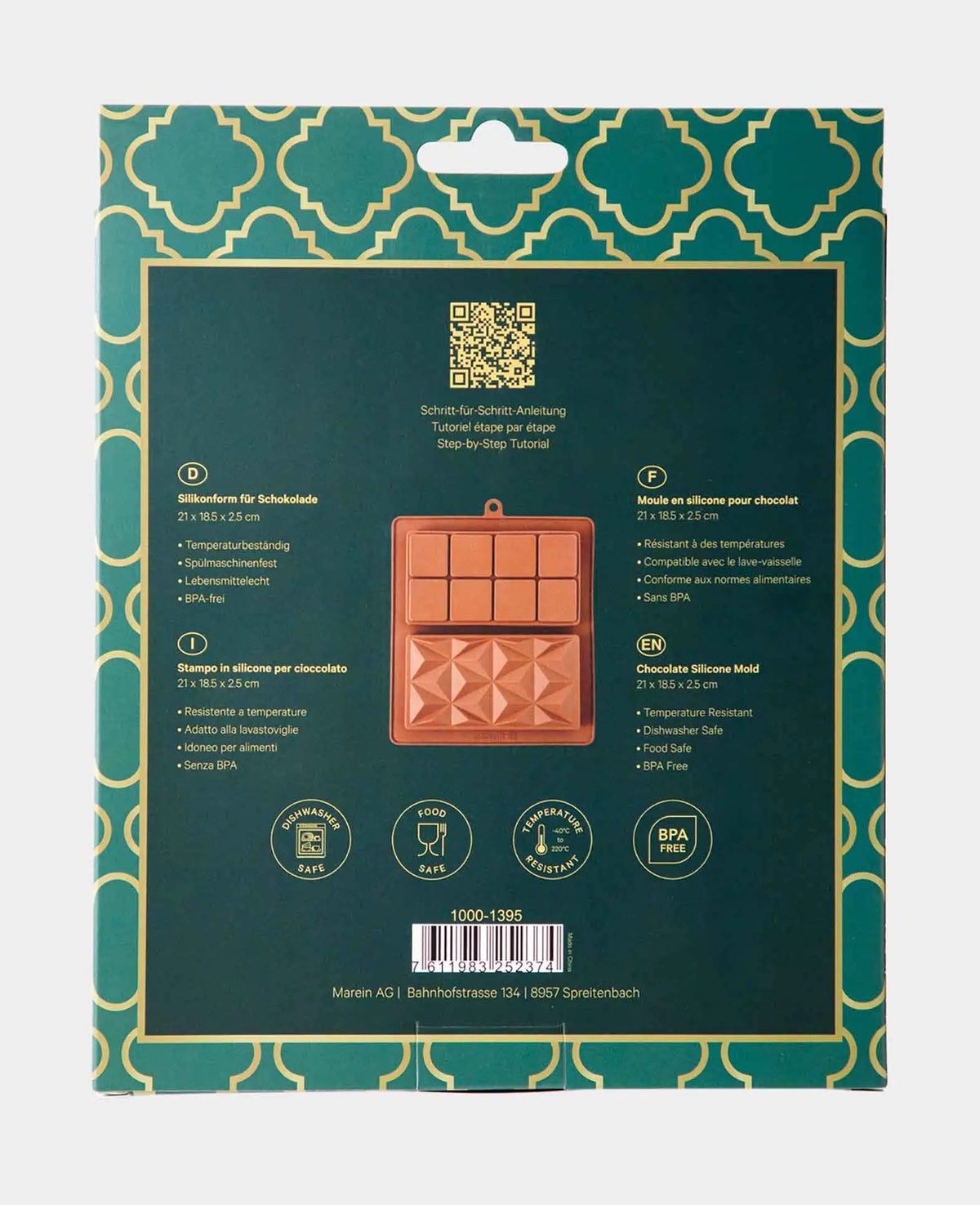 *Schokoladenform für Dubai Schokolade