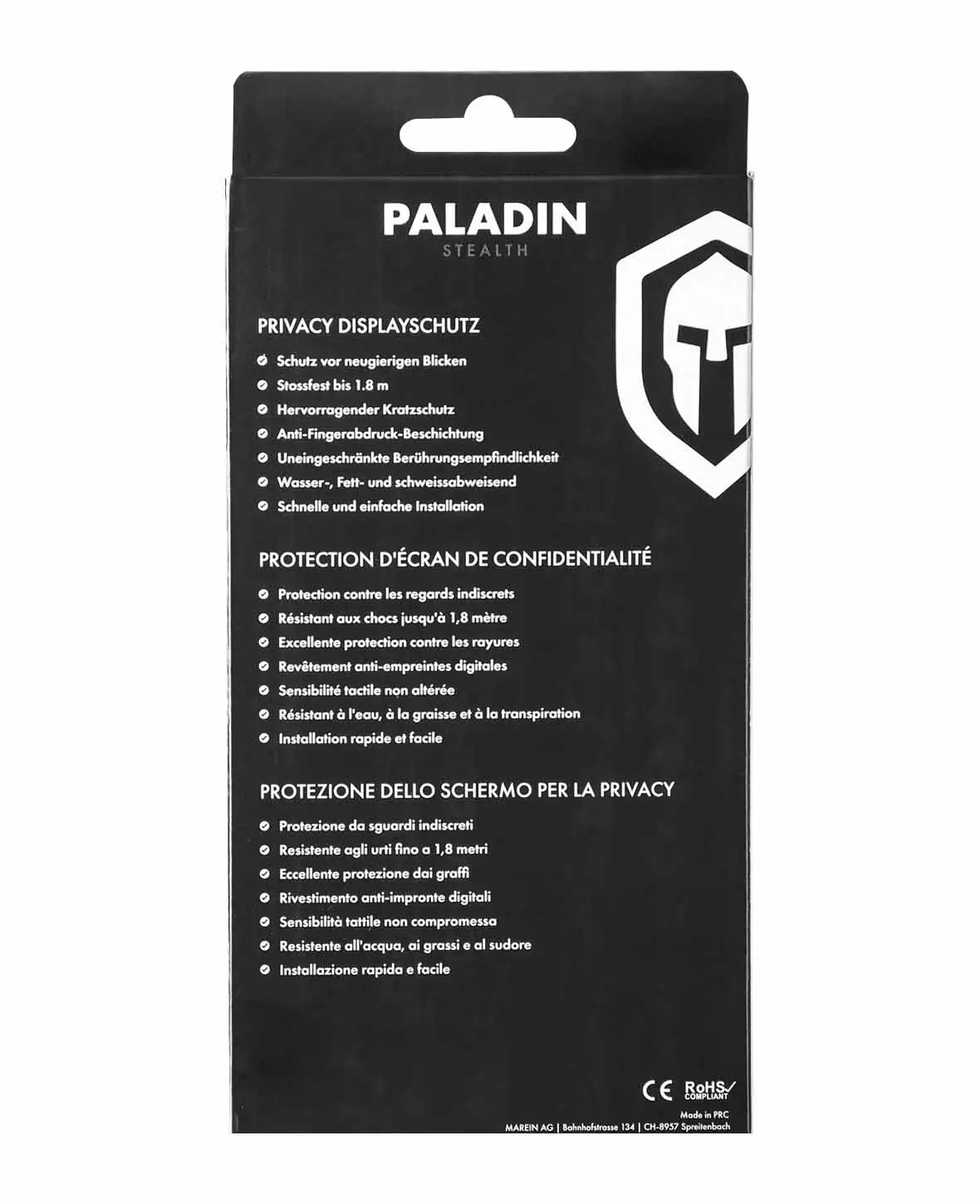 Paladin Protection d'écran iPhone 15