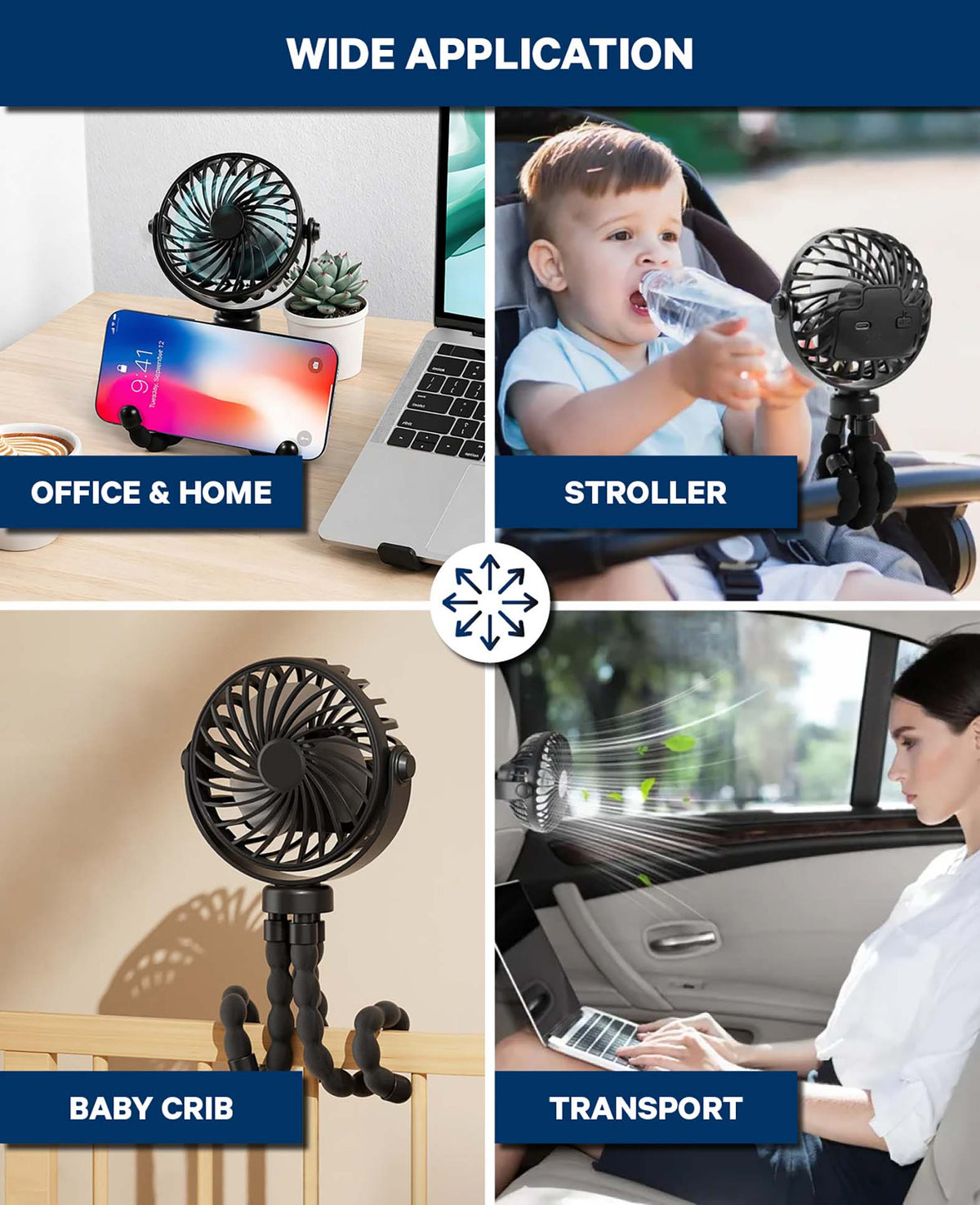 Ventilateur Octopus