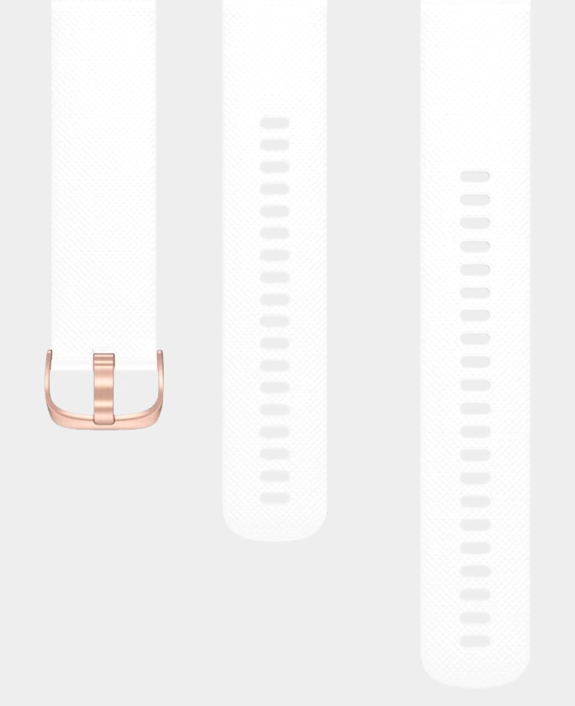 Bracelet de montre pour Garmin 18mm, blanc
