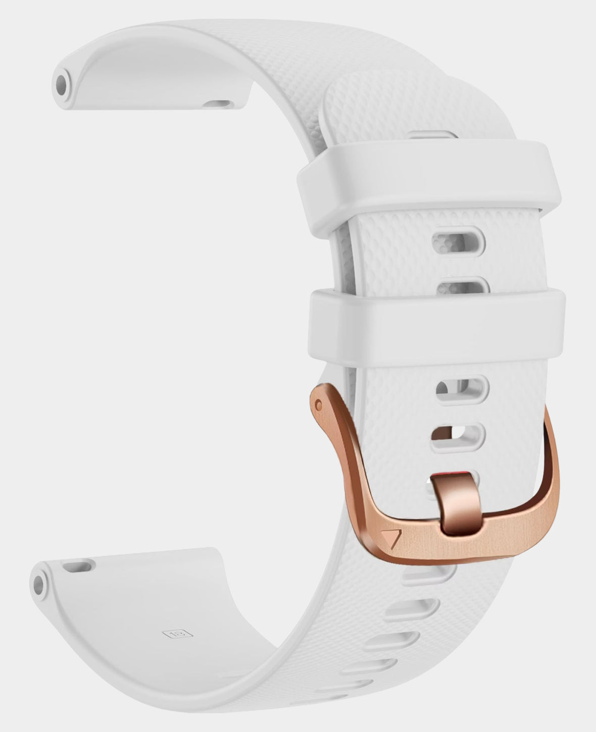 Bracelet de montre pour Garmin 18mm, blanc