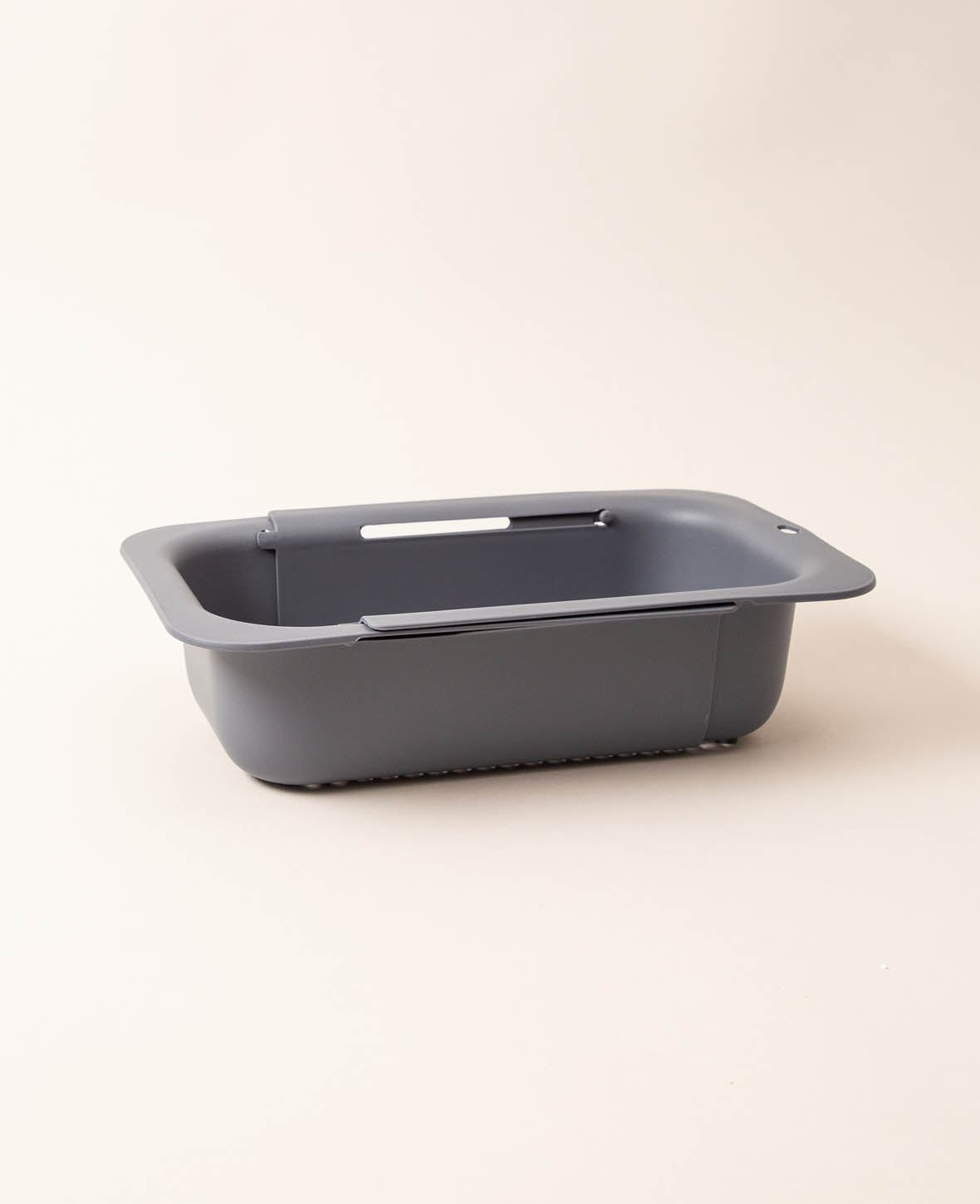 Panier-filtre extensible pour lavabo, 2 pcs. gris