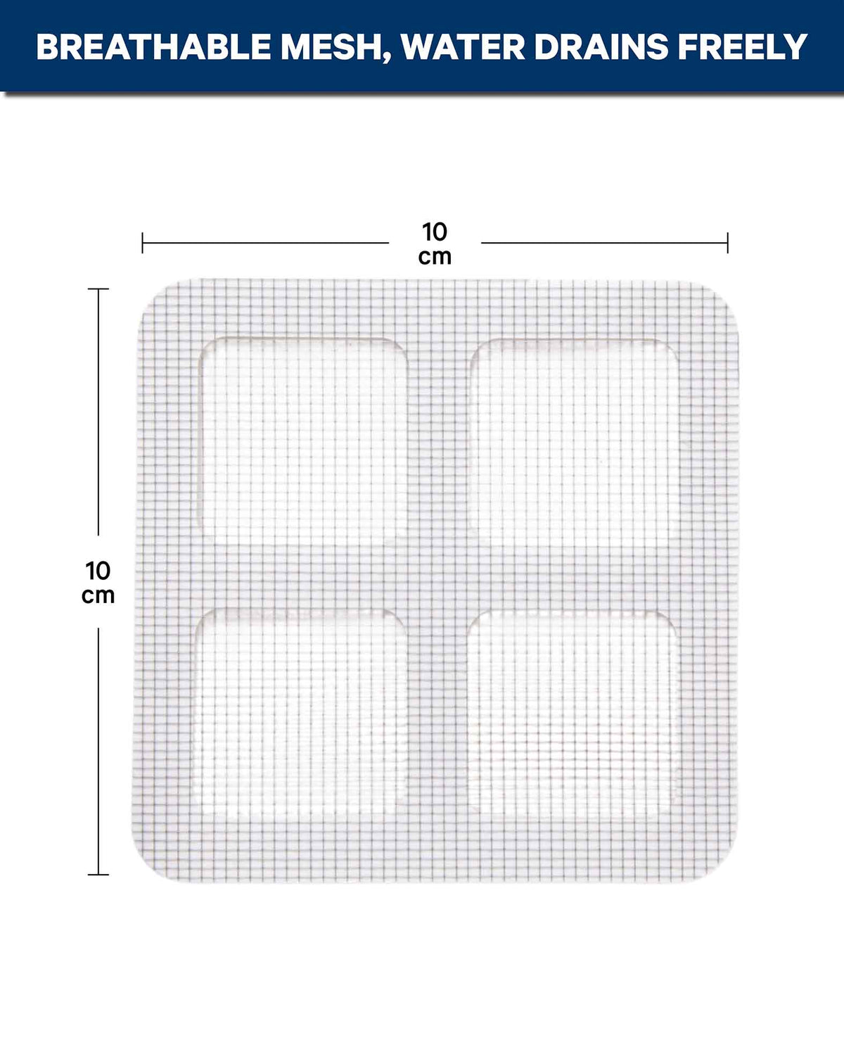 Disposable Shower Drain Hair Catcher, 50 Count
