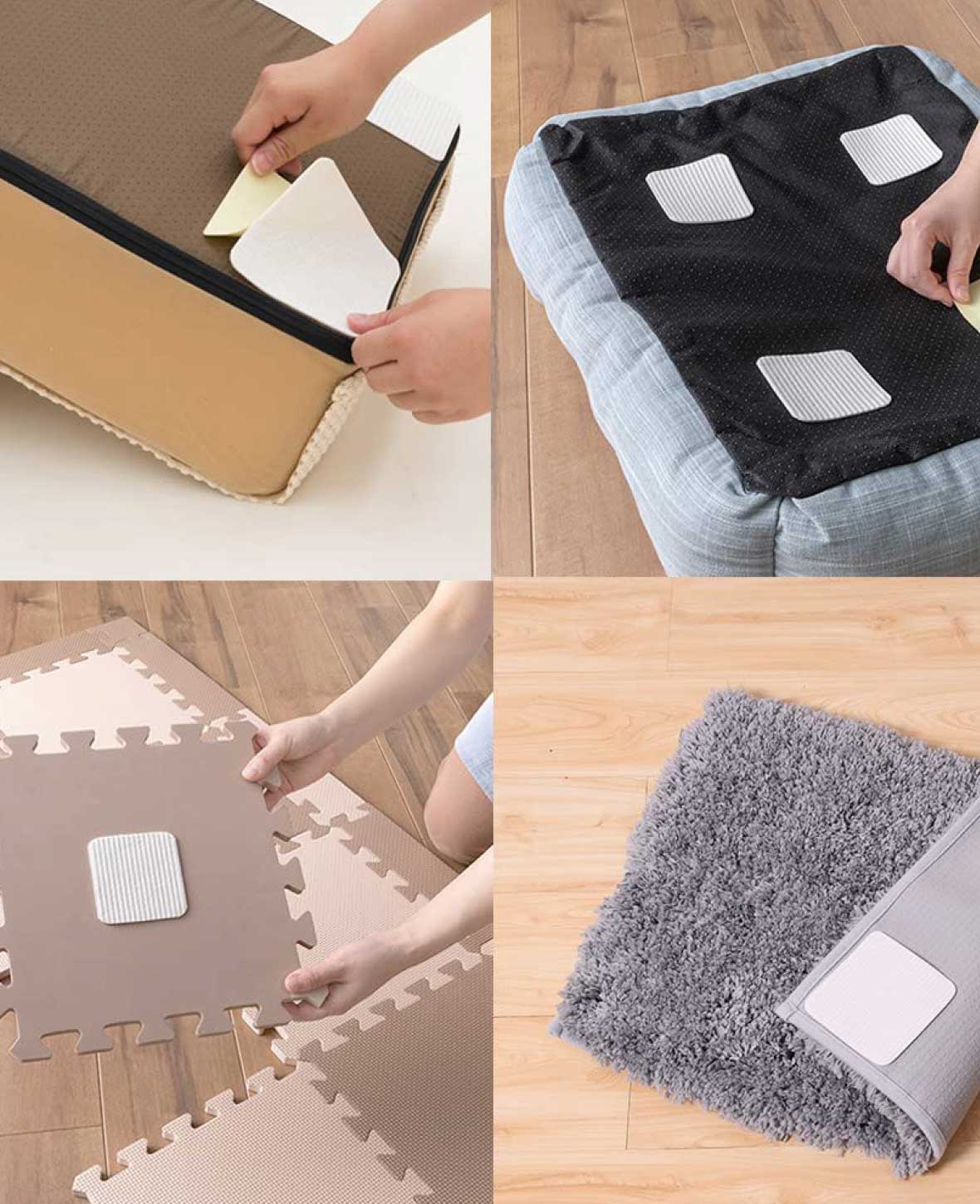 Vakuum Anti-Rutsch Pads, 4 Stk.