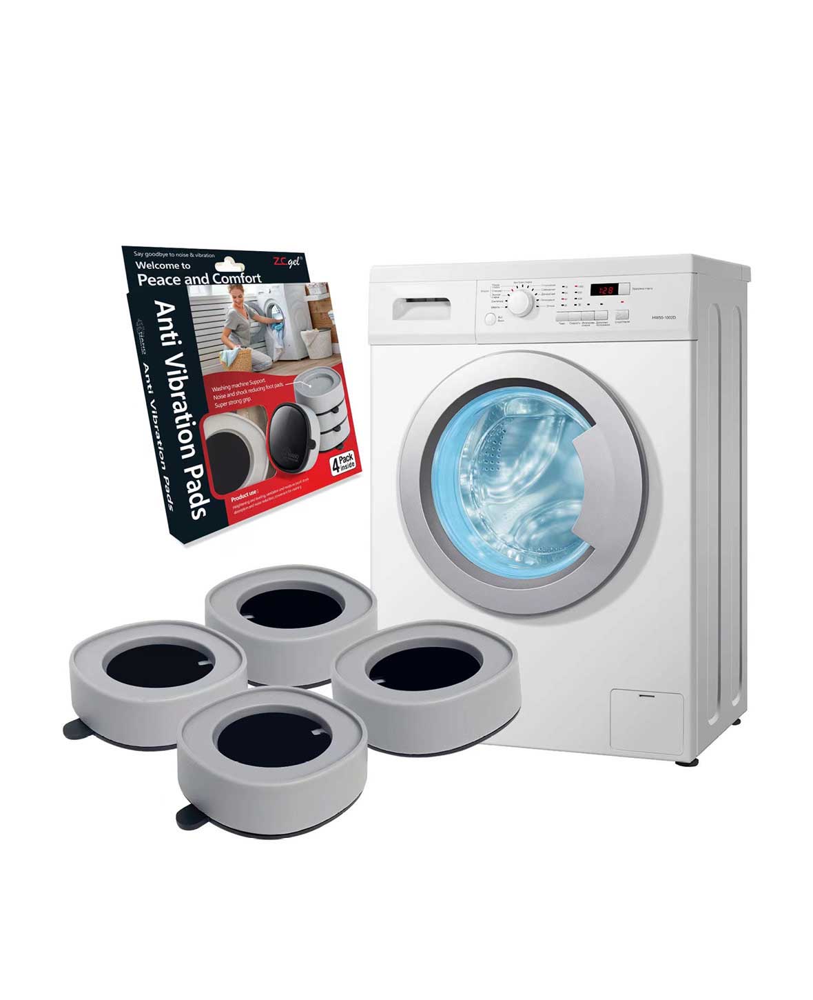 Waschmaschine Untersetzer, 4 Stk.