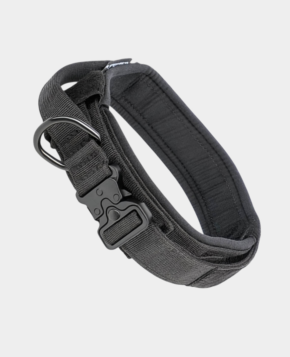 Taktisches Hundehalsband, Grau, S