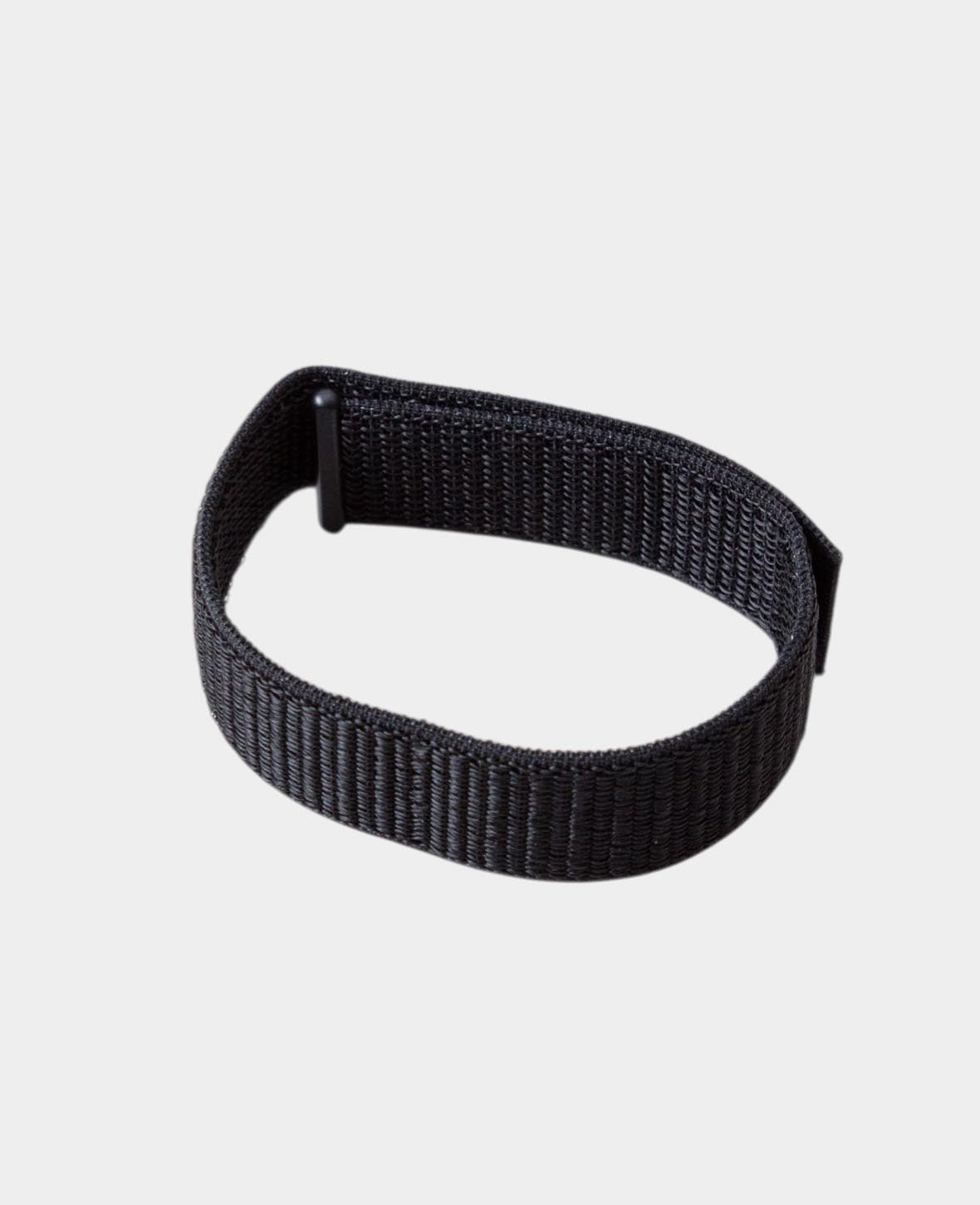 Bracelet de montre en nylon Ultrafit pour Garmin, noir, 20mm
