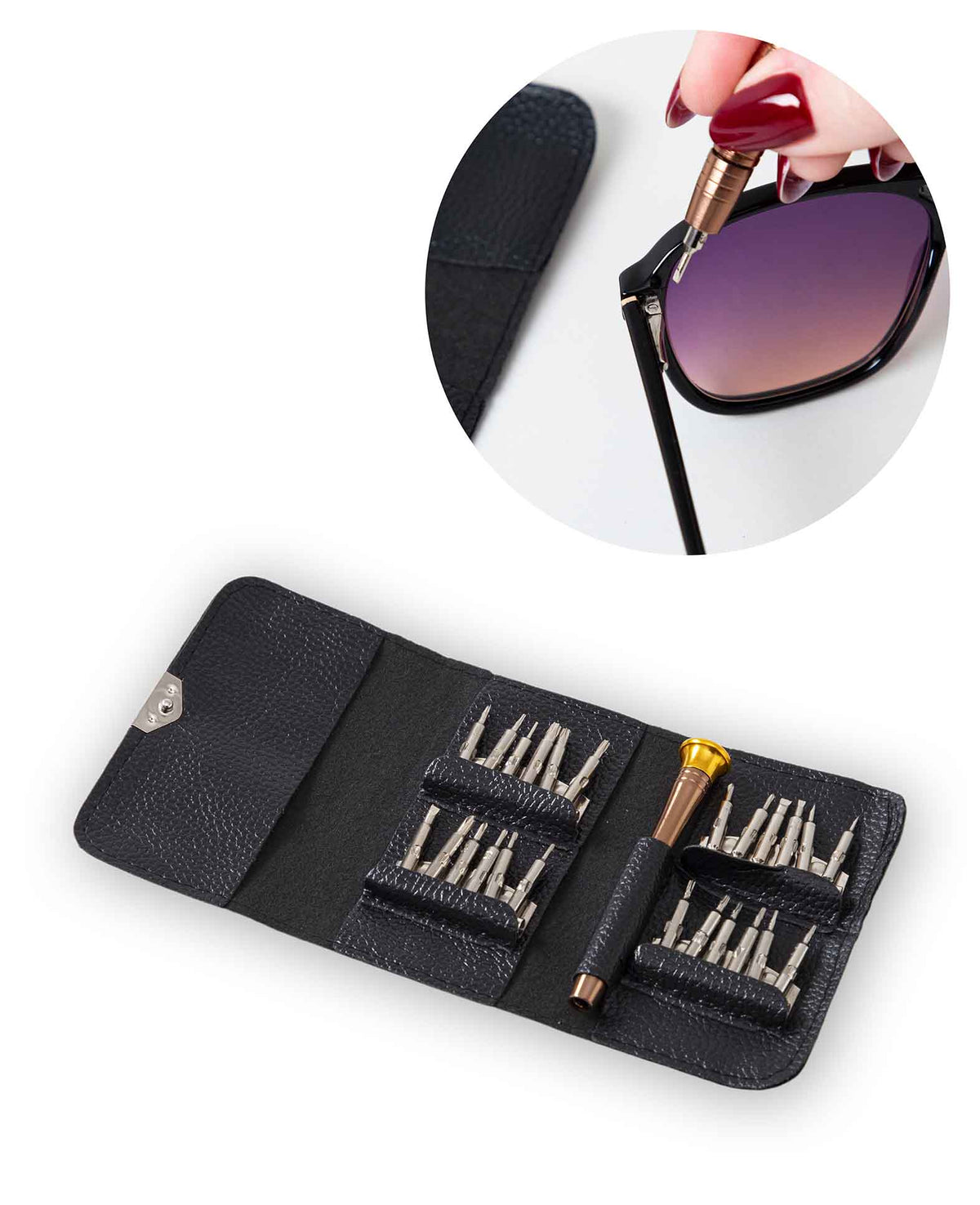 Mini Schraubendreher Set, 24 Aufsätze