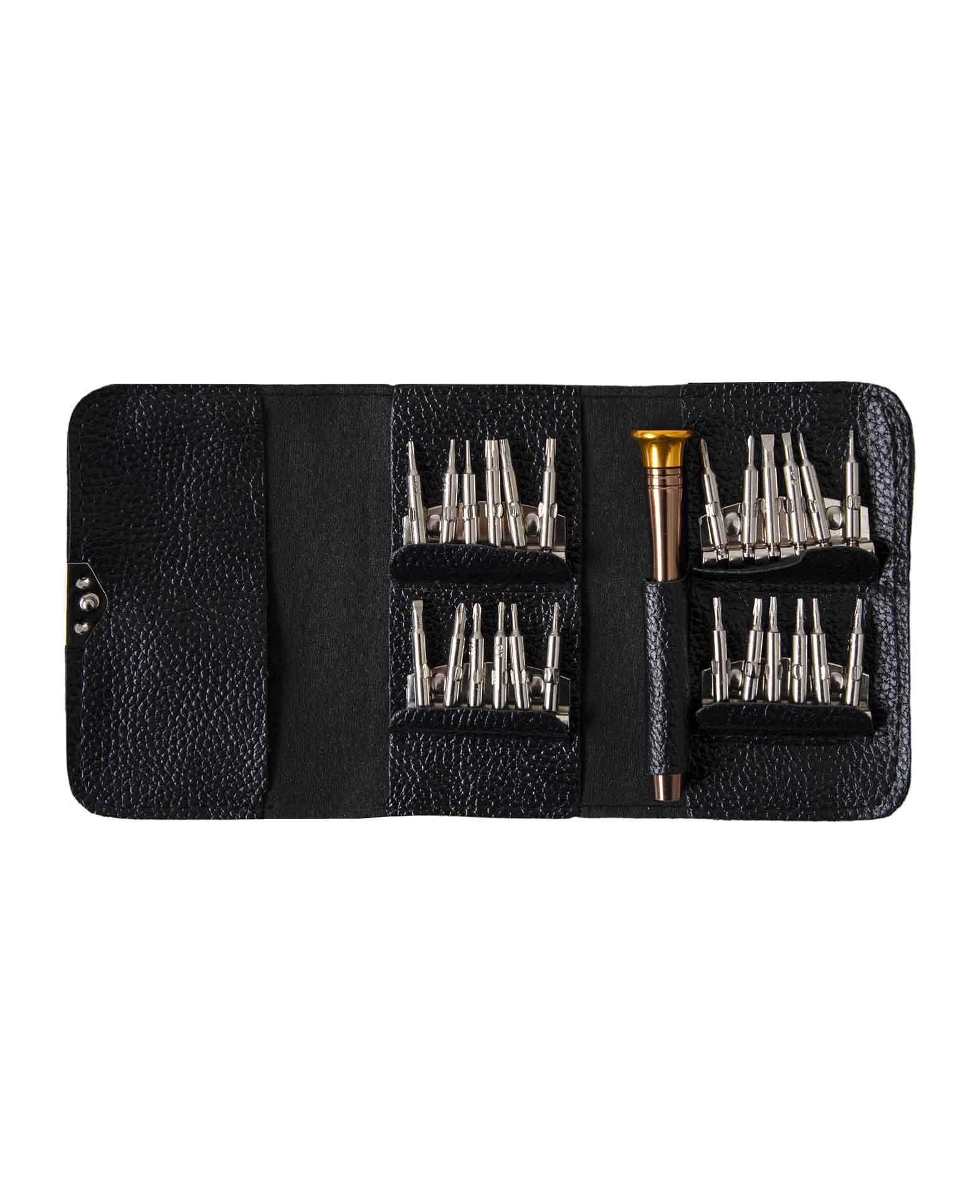 Mini-coffret de tournevis, 24 embouts