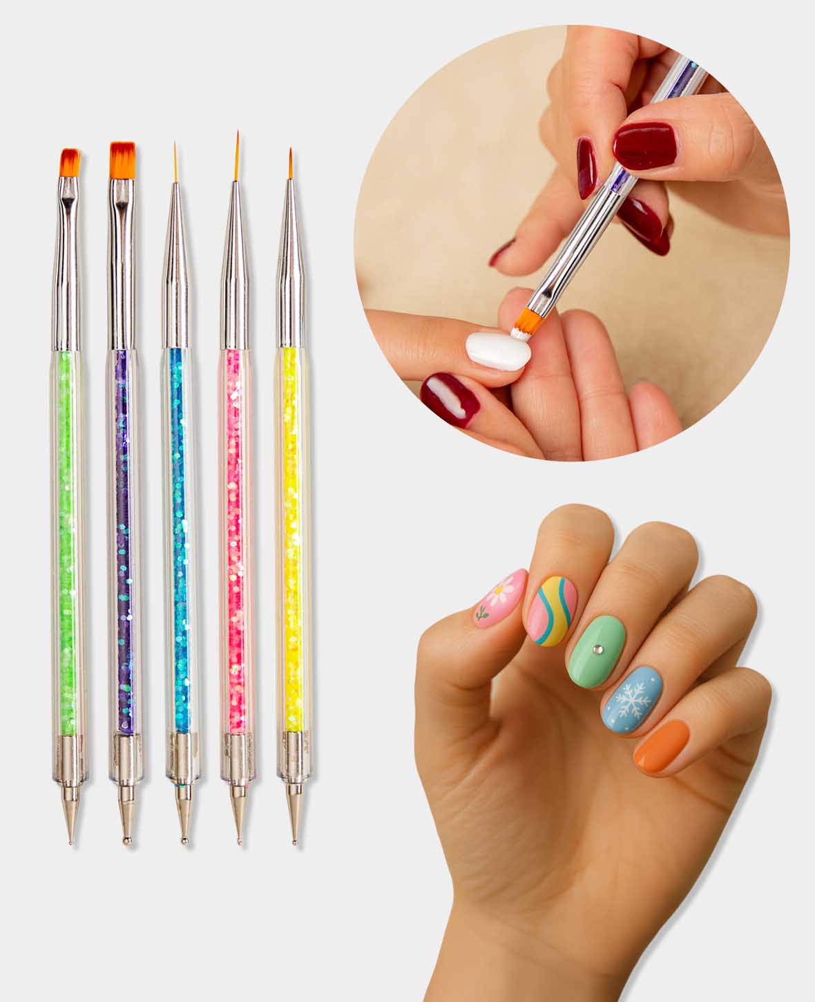 Nail Styling Set, 5 pcs.