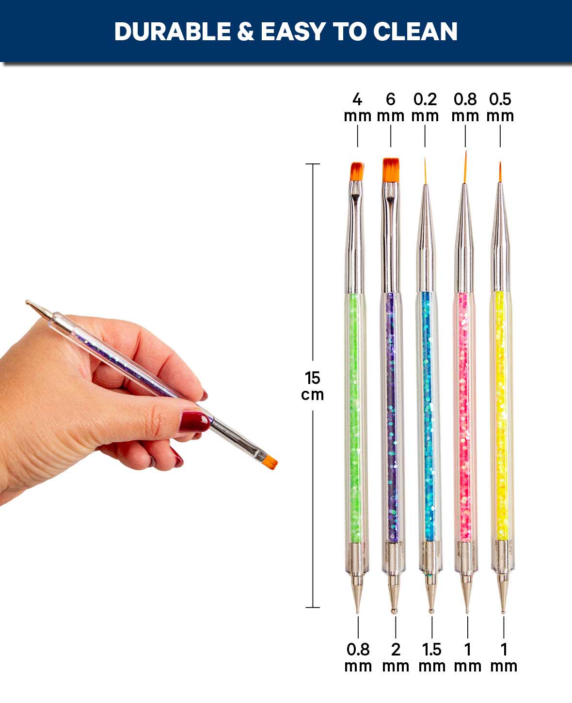 Nail Styling Set, 5 pcs.