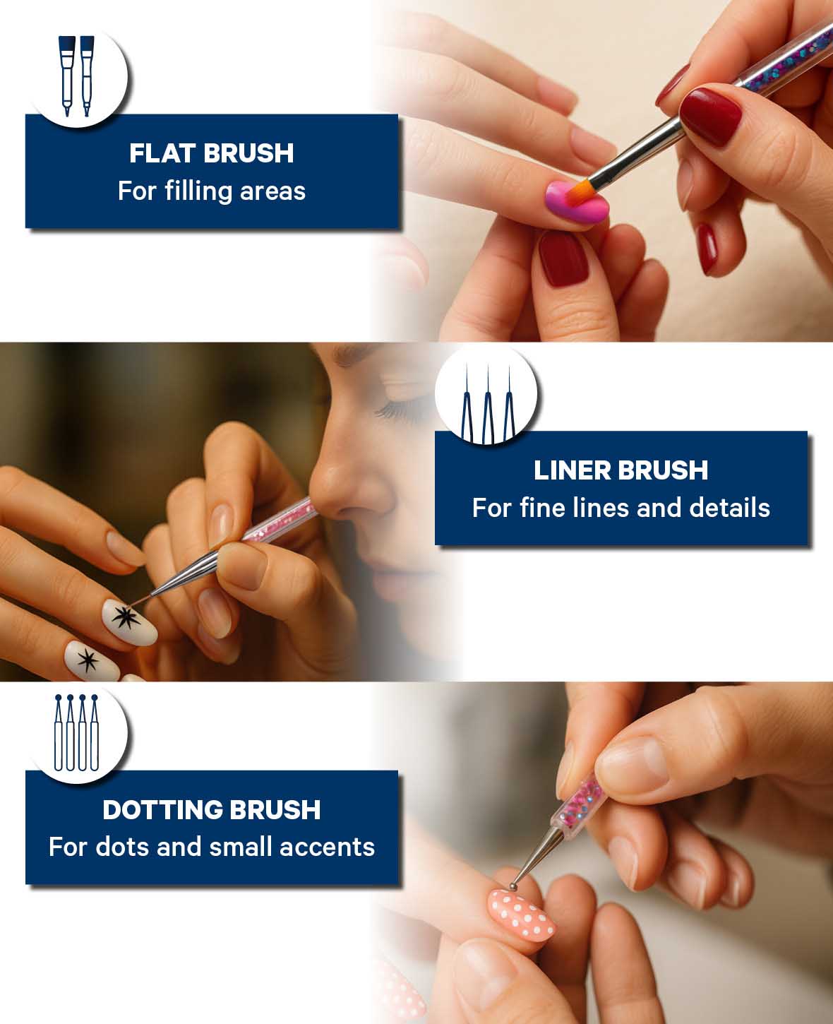 Nail Styling Set, 5 pcs.