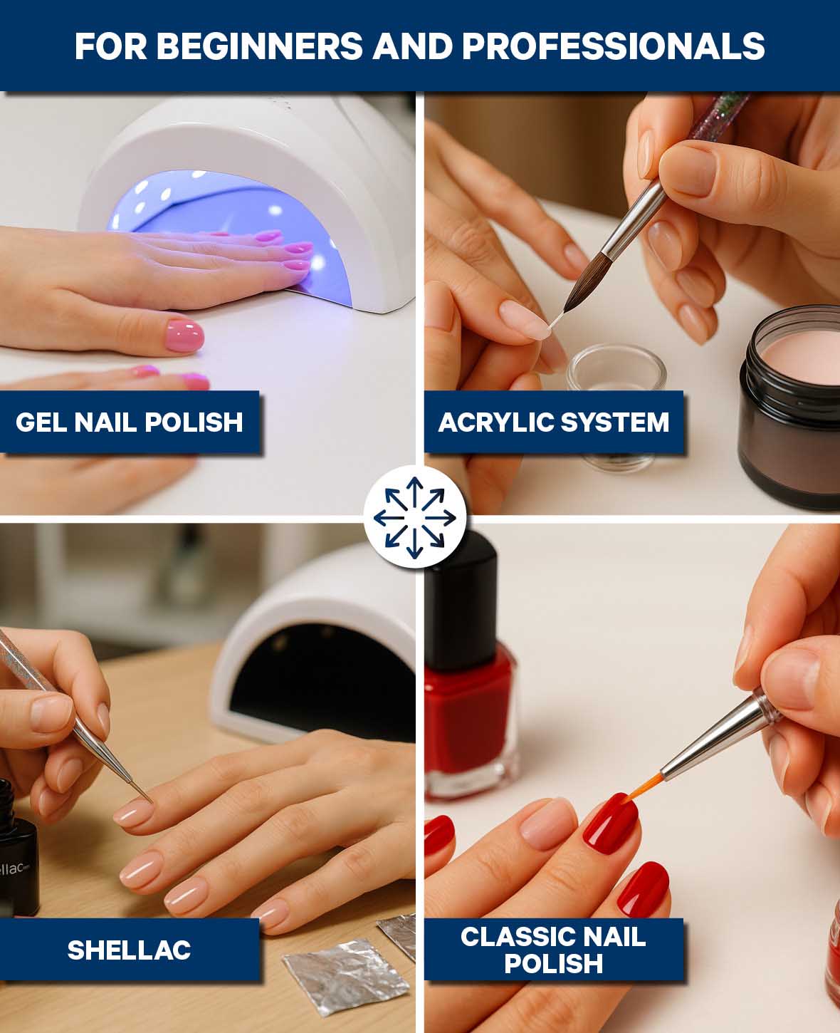 Nail Styling Set, 5 pcs.