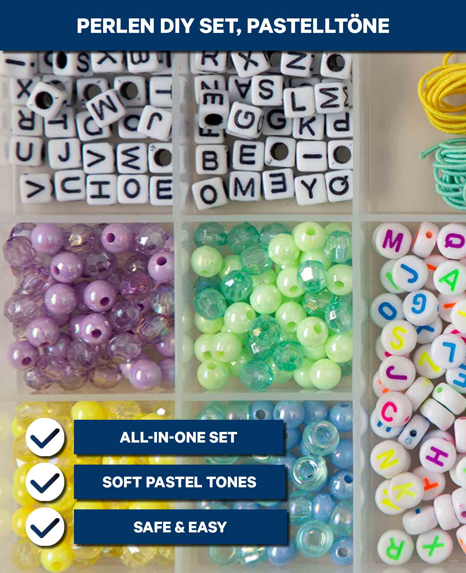 Pearl DIY Set, Pastel Shades
