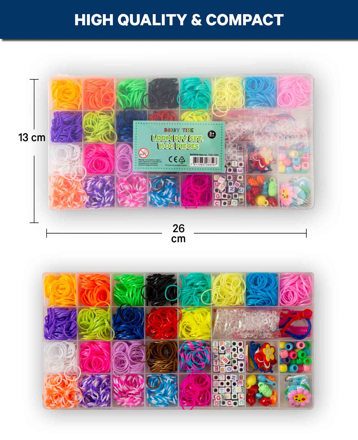 Loom DIY Set, 1500 pcs.