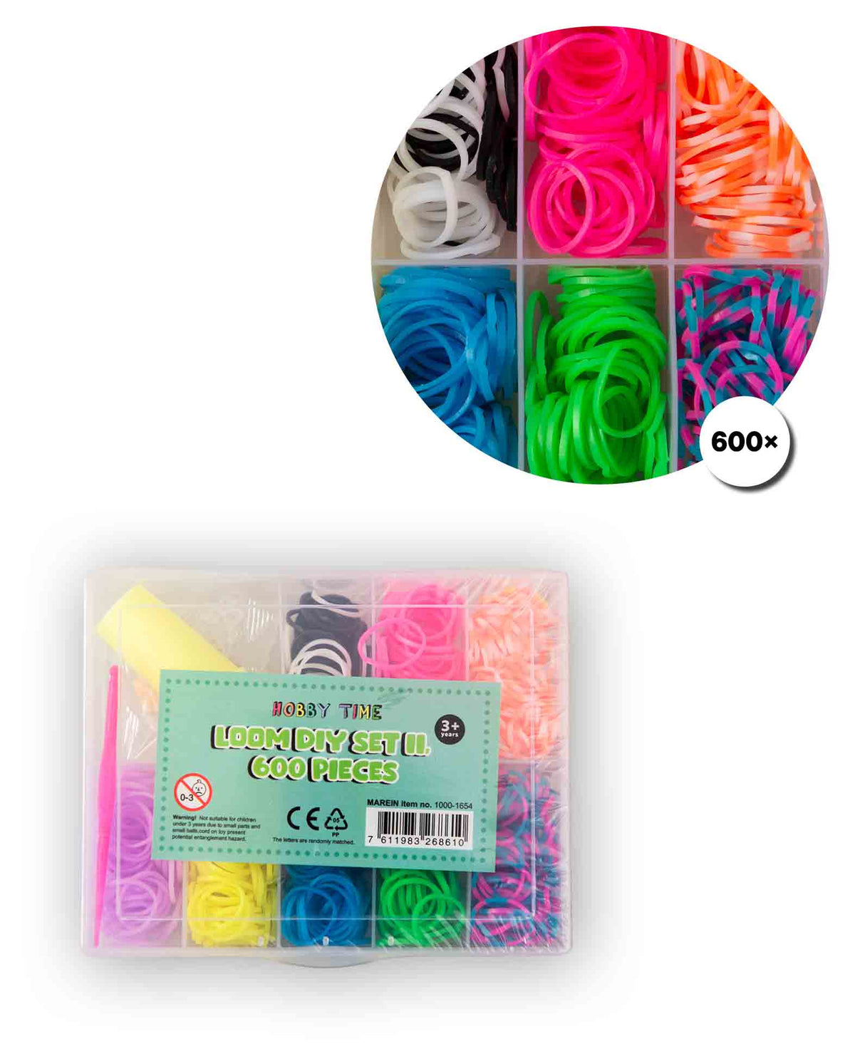 Loom DIY Set II, 600 pcs.
