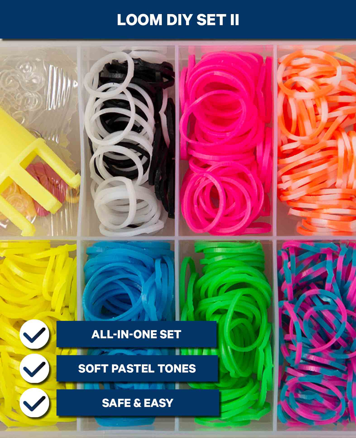 Loom DIY Set II, 600 pcs.