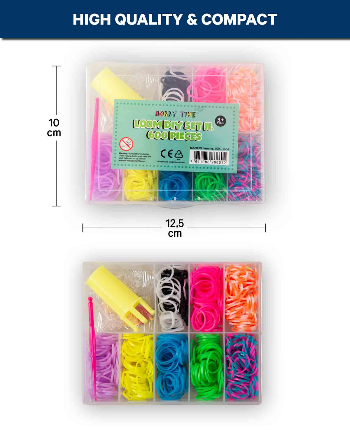 Loom DIY Set II, 600 Stk.