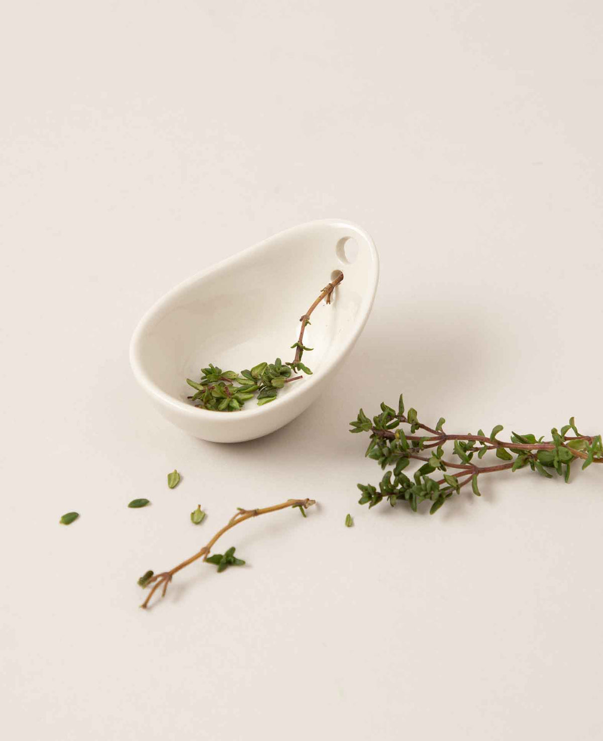 Herb Stripper Ceramic - Beige