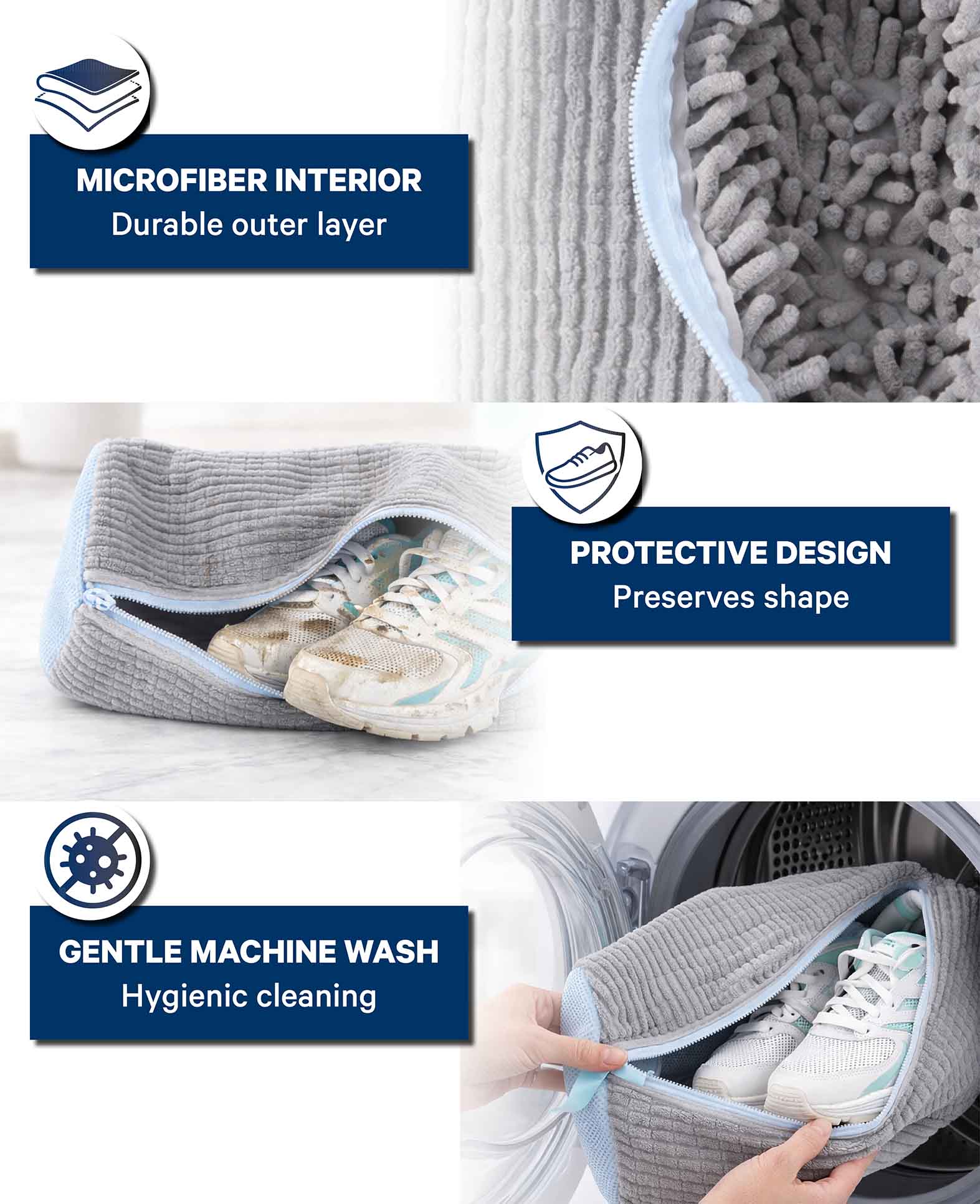 Laundry bag for sneakers