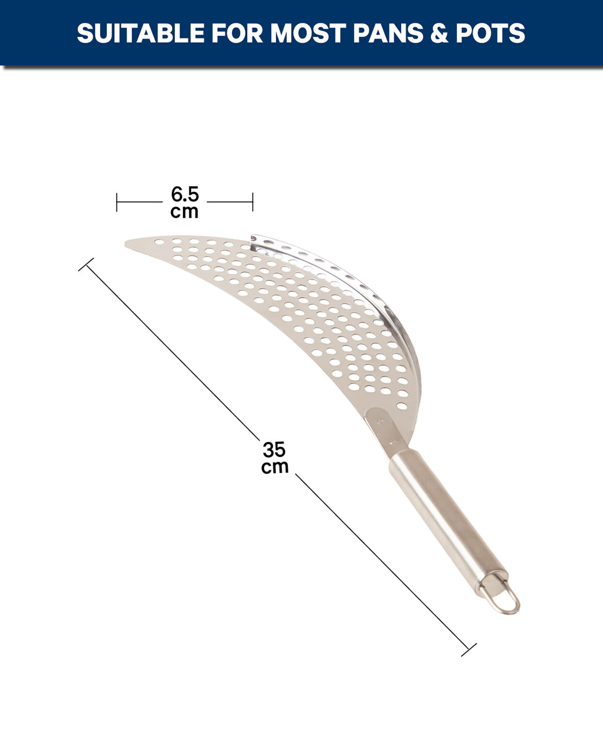Strainer, Pourer, 35.5 cm x 10 cm