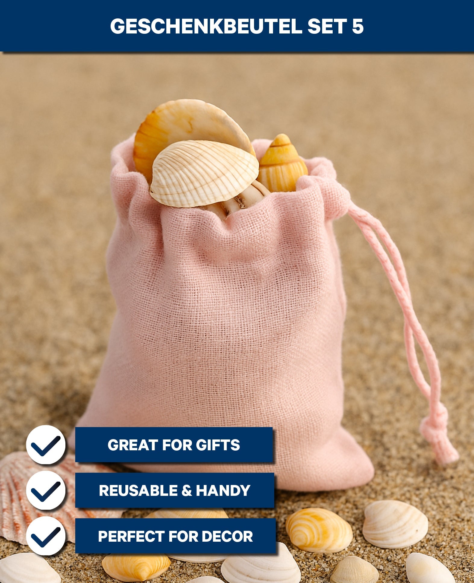 <p>Gift Bag Set 5, 7 pcs.</p>
